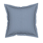 Adalyn Square Throw Pillow With Flange Detail, 19" X 19"