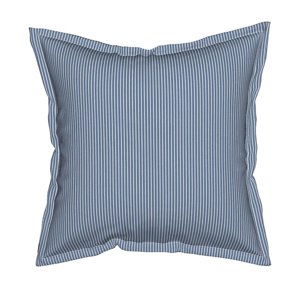 Adalyn Square Throw Pillow With Flange Detail, 19" X 19"