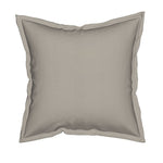 Zeal Square Throw Pillow With Flange Detail, 19" X 19"