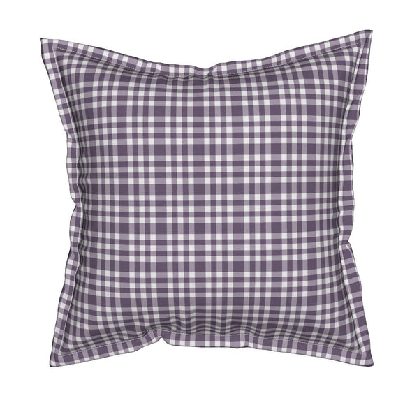 Cosette Square Throw Pillow With Flange Detail, 19" X 19"