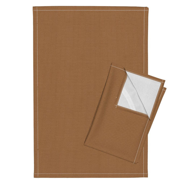 Gold Rose Linen Tea Towels (Set of 2)