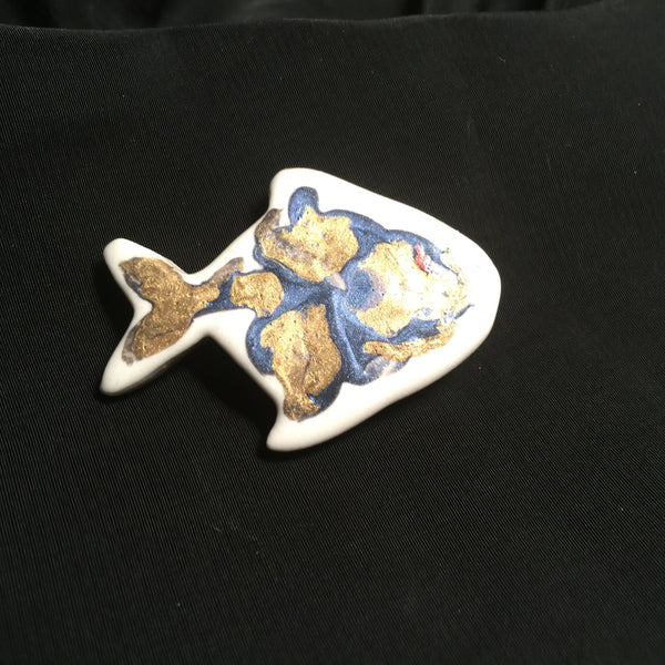 Porcelain Broach "Elora"