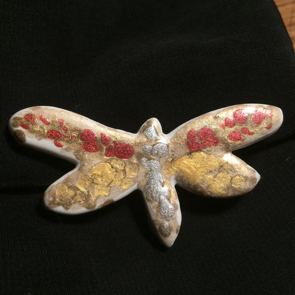 Porcelain Broach "Ivana"