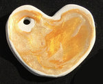 Porcelain Heart Necklace "Olivia"
