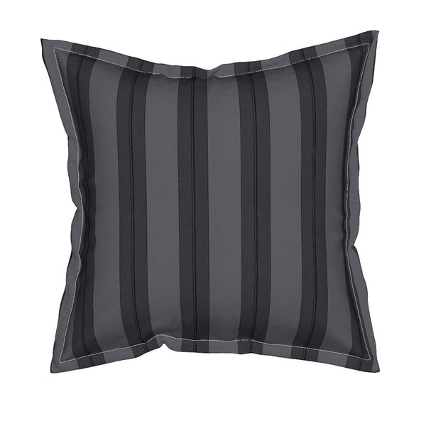 Smooth Square Throw Pillow With Flange Detail, 19" X 19"