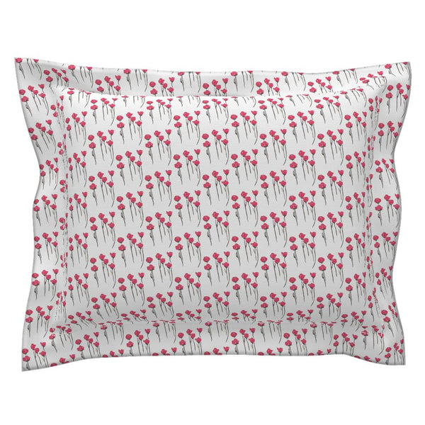 Delicious Pillow Sham with Flanged Detail
