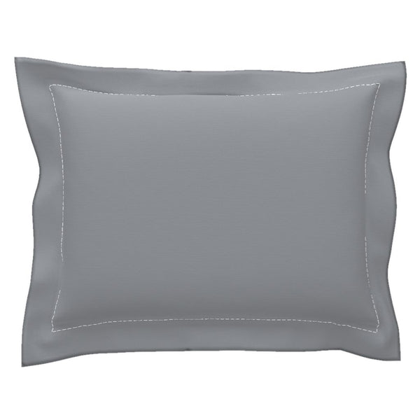 Fad Pillow Sham with Flanged Detail