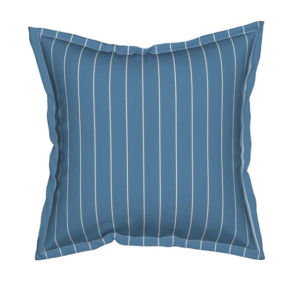 Tulips Square Throw Pillow With Flange Detail, 19" X 19"