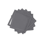 Smooth Cloth Cocktail Napkins (Set of 4)