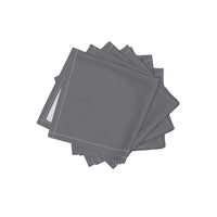 Smooth Cloth Cocktail Napkins (Set of 4)