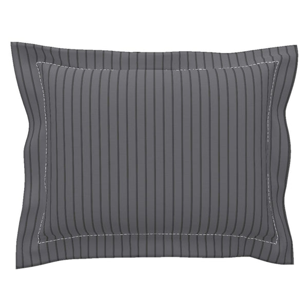 Smooth Pillow Sham with Flanged Detail