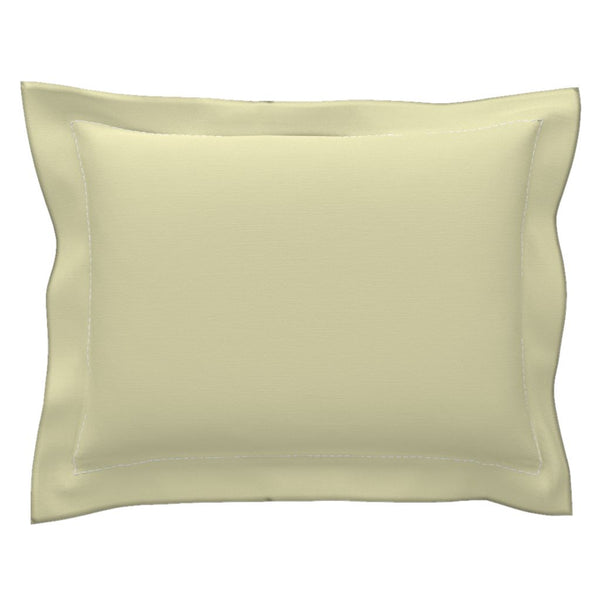 Olivie Pillow Sham with Flanged Detail