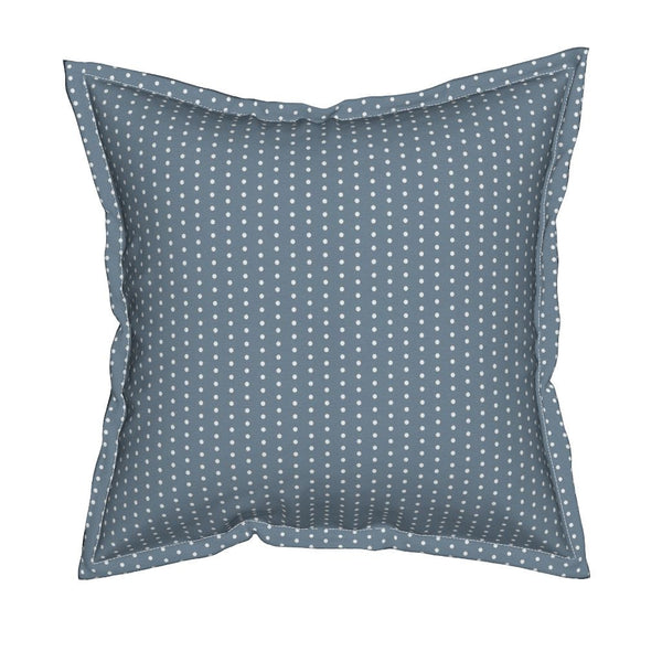 Polish Throw Pillow With Flange Detail, 19" X 19"