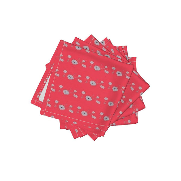 Annabel Cloth Cocktail Napkins (Set of 4)