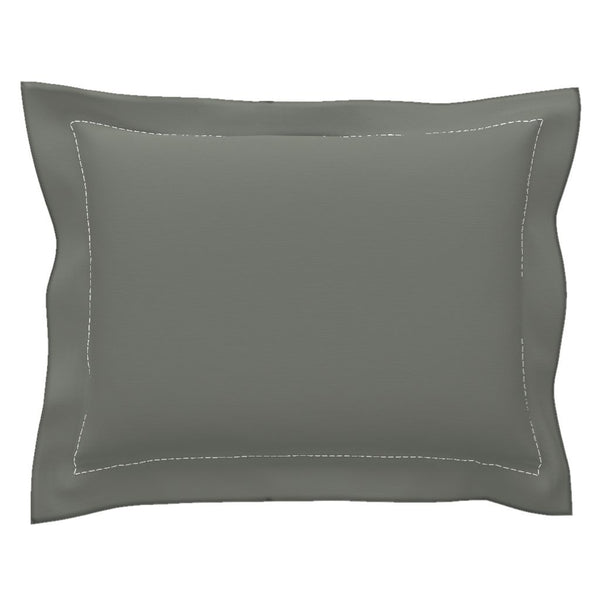 Soft Spot Pillow Sham with Flanged Detail