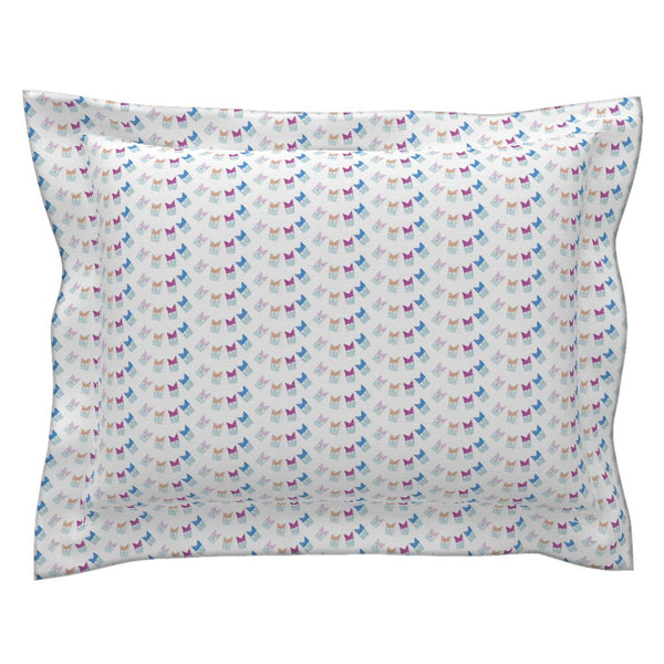 Tulip Pillow Sham with Flanged Detail