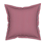Annabel Square Throw Pillow With Flange Detail, 19" X 19"