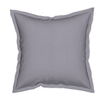 Annabel Square Throw Pillow With Flange Detail, 19" X 19"